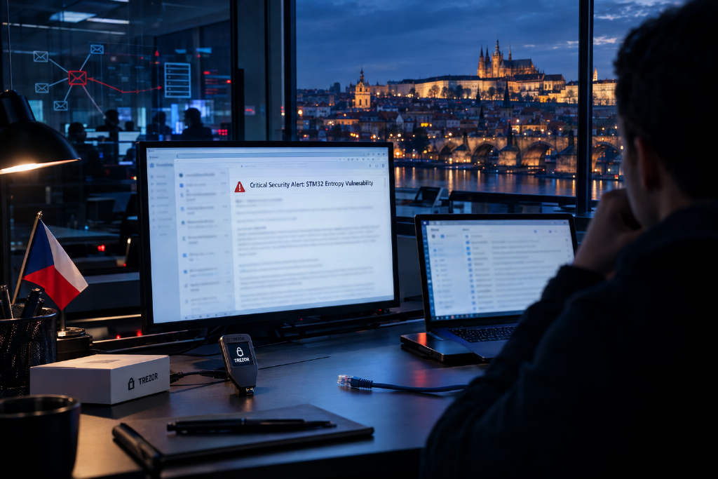Trezor says third-party email provider was breached in phishing campaign using fake STM32 flaw alert