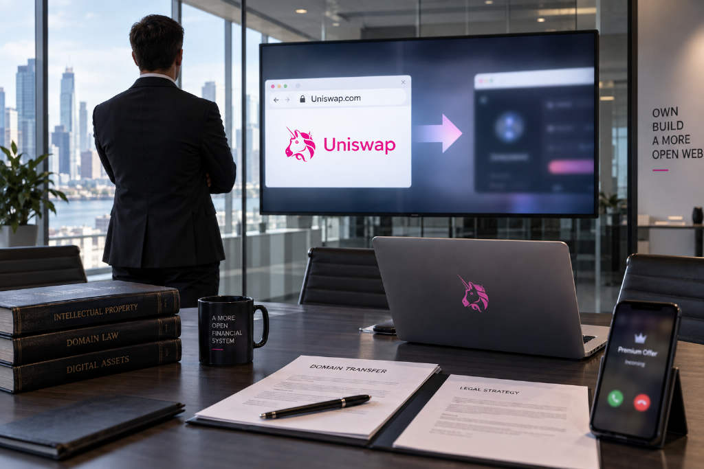 Hayden Adams:Uniswap.com 原持有人曾索要七位数报价