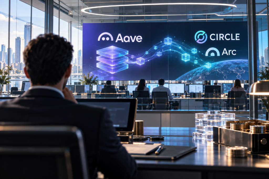 Aave says active loans on Arc-based Aave V4 top $100 million