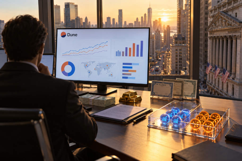 Dune says tokenized assets do not always trade like traditional markets