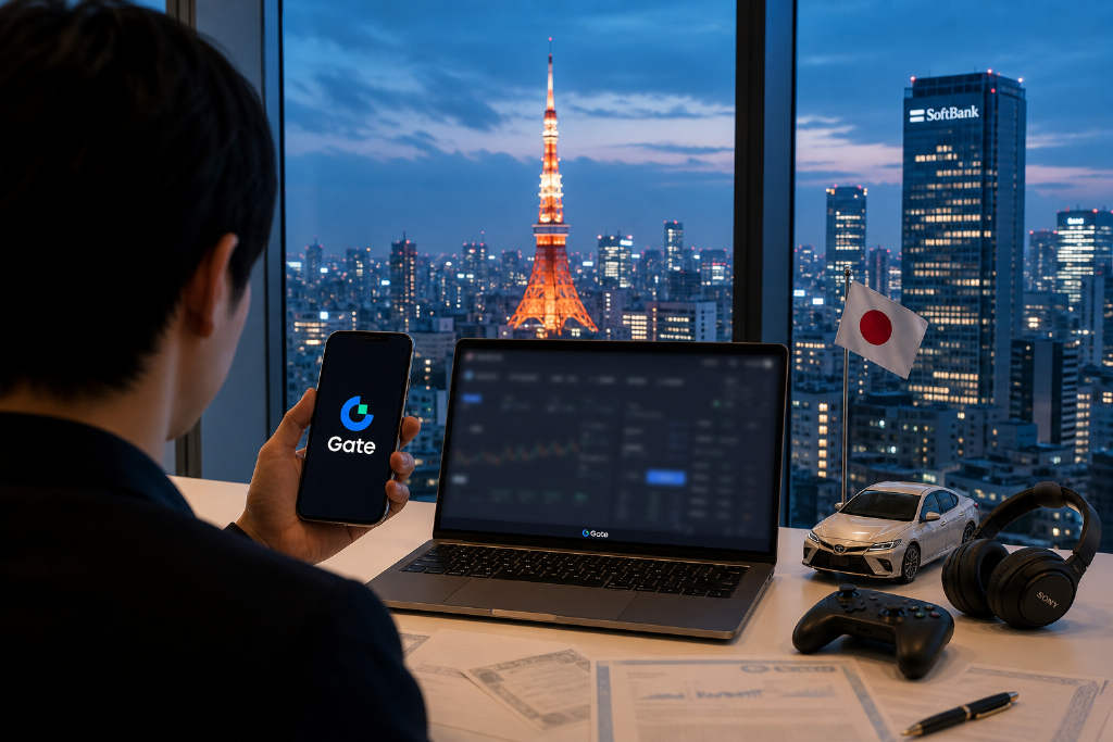 Gate 日股交易上线 App 端,股票服务覆盖四大市场