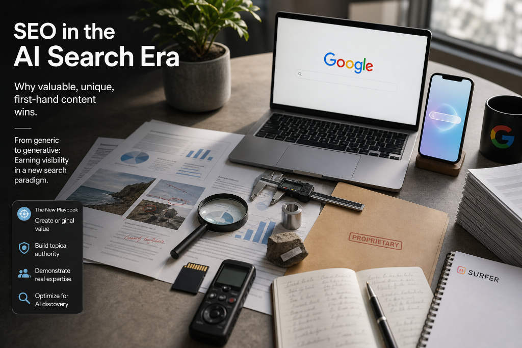 Google 强调非商品化内容,AI 搜索时代 SEO 重心生变