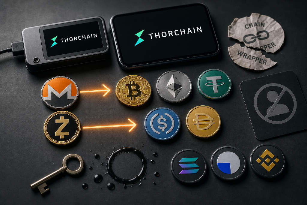 THORChain 3.2 版本上线,新增 XMR 与 ZEC 原生跨链兑换