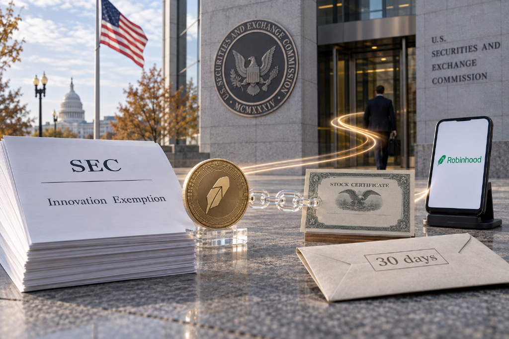SEC sets terms for tokenized U.S. stocks as CLARITY Act stalls in the Senate
