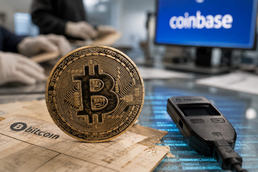 四个沉睡比特币钱包苏醒,其中一笔 6.78 BTC 转入 Coinbase