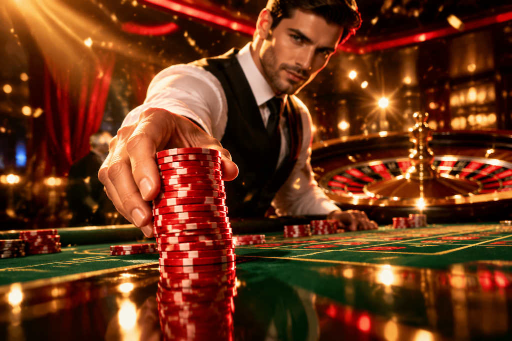 Where Roulette Chips Stay Until the Dealer Releases Them