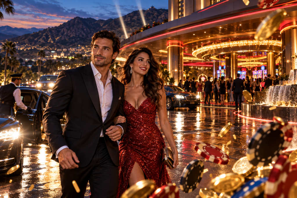Jackson Casino:固定位置与直线距离一览