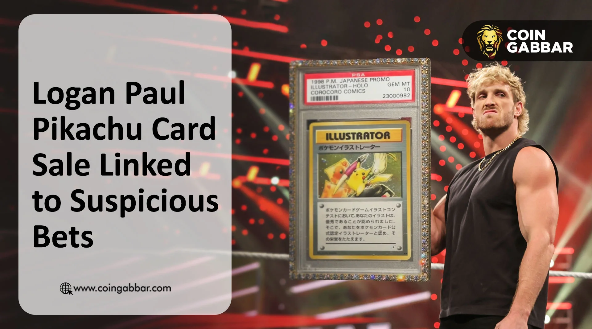 Logan Paul’s Pikachu Illustrator Sells for $16.49M as Polymarket Bets Trigger Insider Trading Questions
