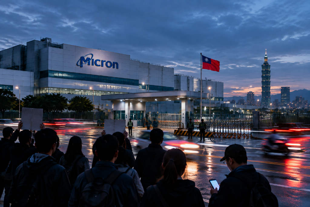 Micron Taoyuan union wins strike mandate with 88.3% approval, timing still undecided