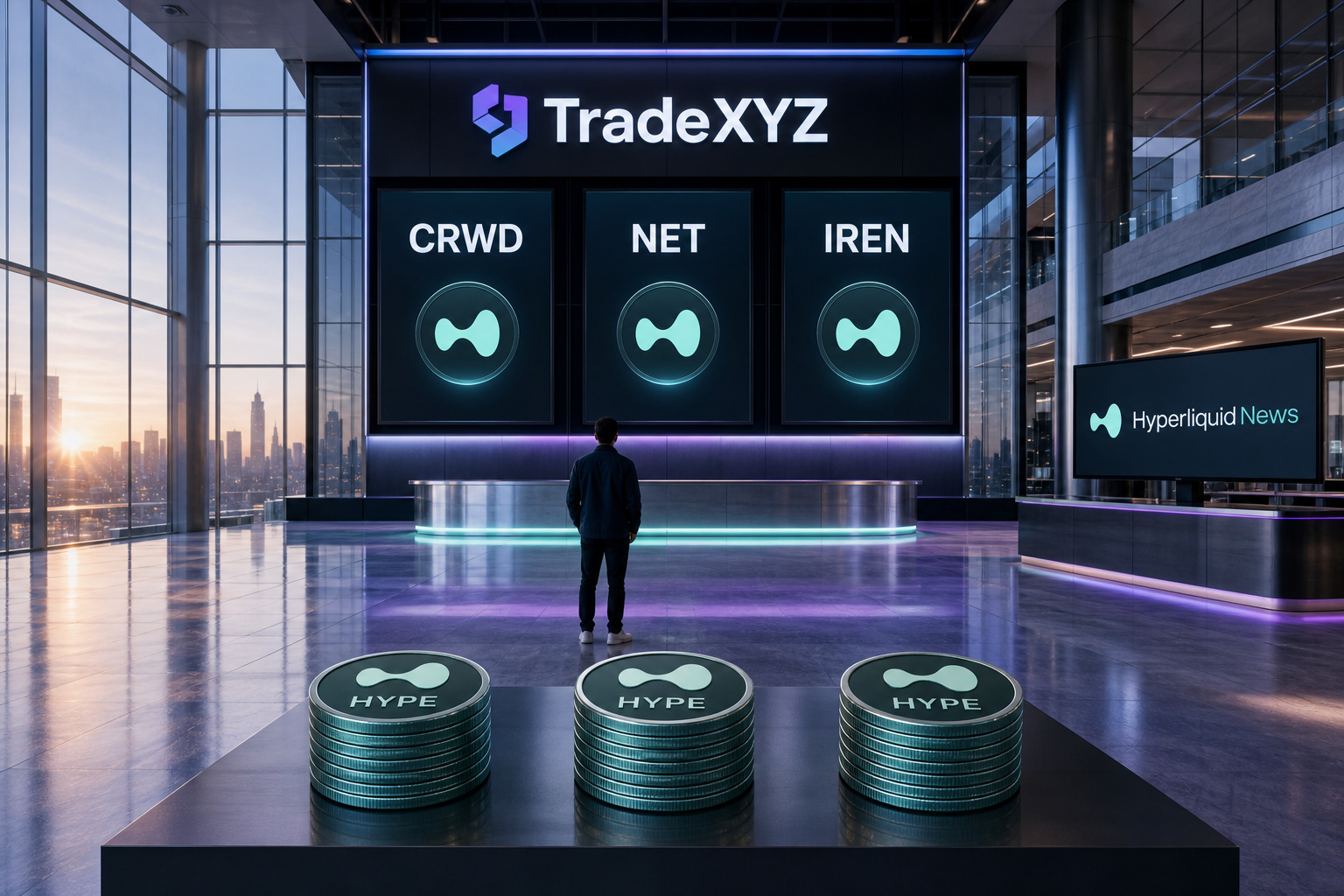 TradeXYZ买入 CRWD、NET 和 IREN 共 1500 枚 HYPE