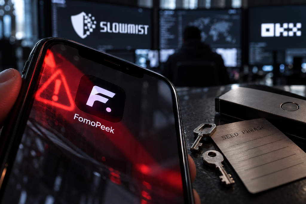 慢雾预警 FomoPeek 1.1 至 1.2 版本存在盗窃资产风险