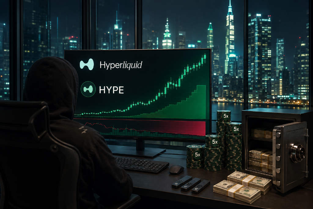HYPE最大多头浮盈6680万美元,按已转出资金测算爆仓后仍可盈利
