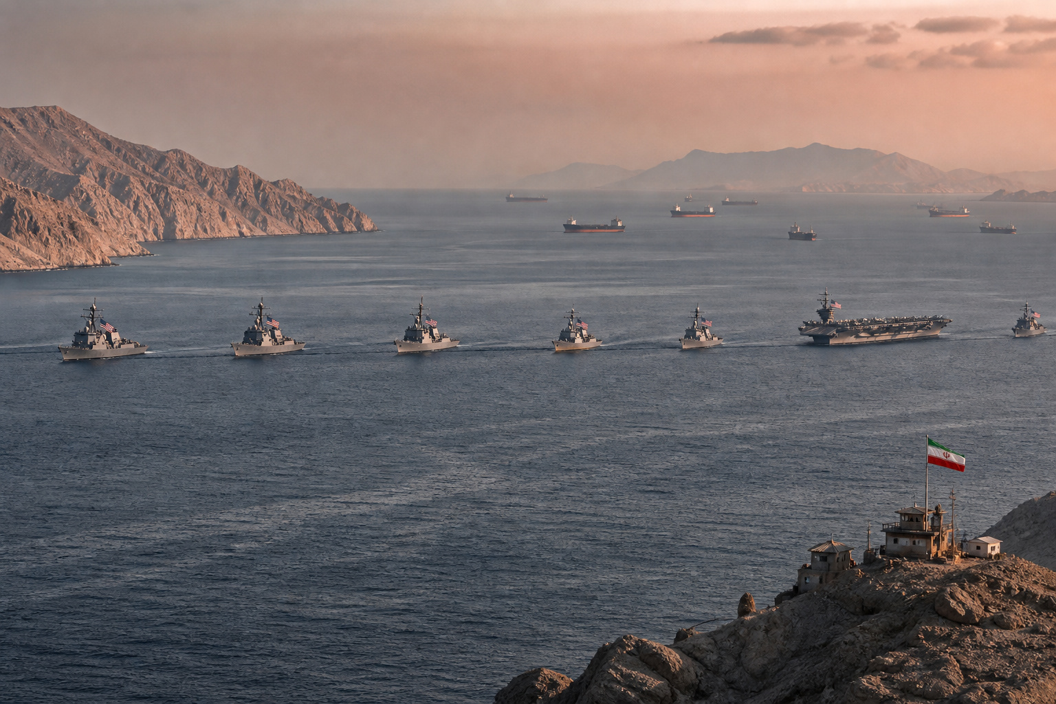 特朗普称美国已“完全控制”霍尔木兹海峡