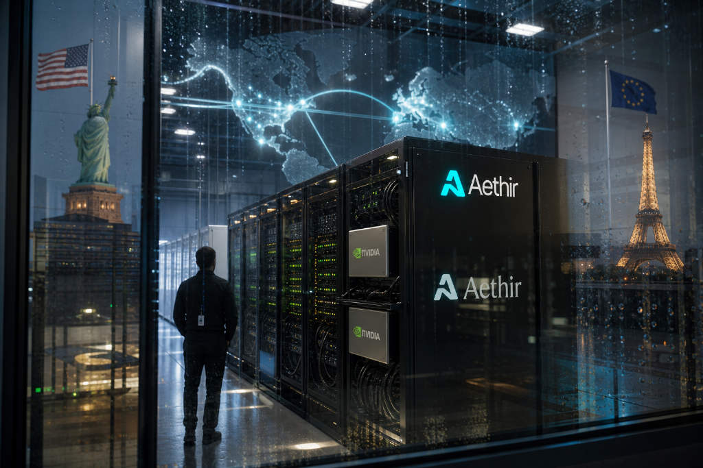 Aethir推出ACCELERATE计划,锁定美欧10个数据中心站点