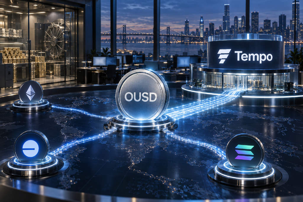OUSD全链流通量升至7.896亿枚,Tempo链占比64.8%