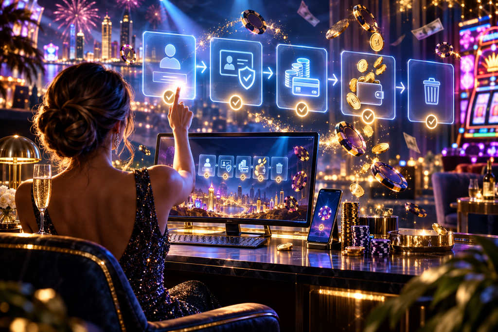 How Online Casino Registration Usually Works