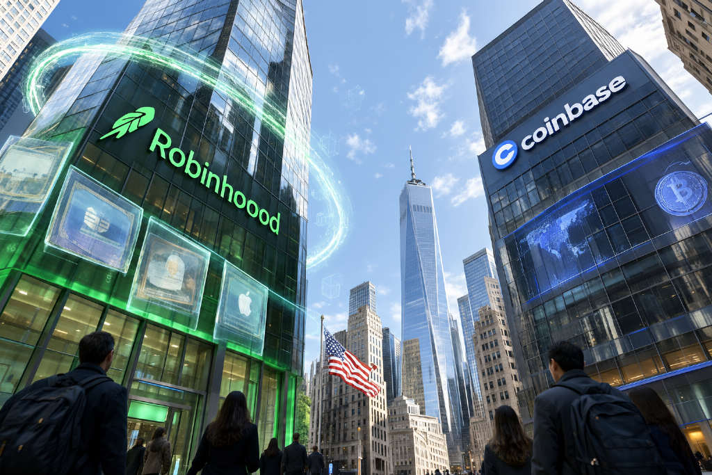 Robinhood presses Coinbase on multiple fronts as the race for the top U.S. crypto venue shifts