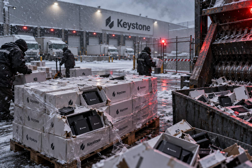 Keystone to destroy 18,835 unsold hardware wallets after breach exposed authentication key