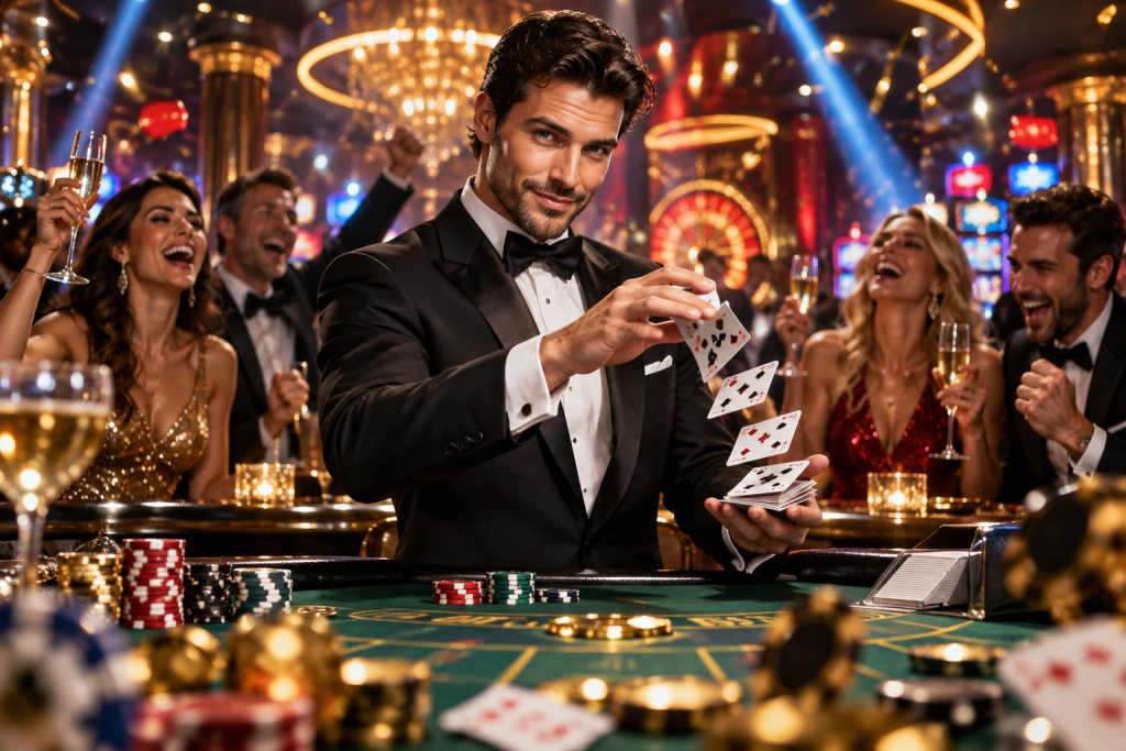 How to Mix Cards Casino Style