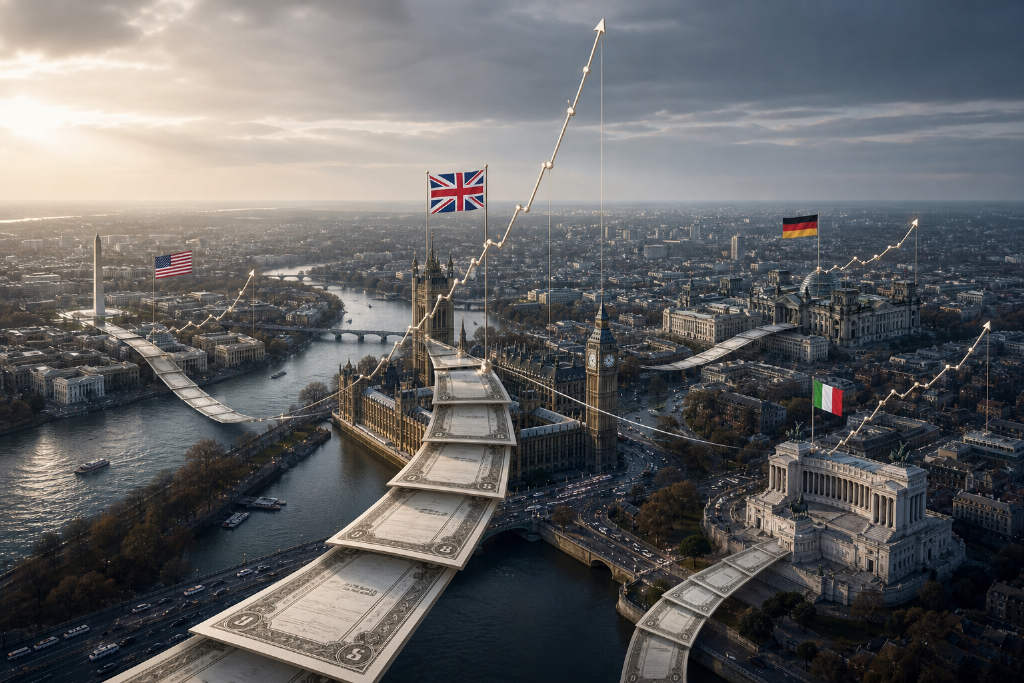 多国国债收益率走高 英国10年期创2007年8月以来新高