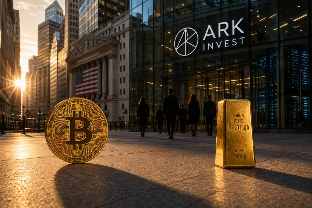 木头姐:比特币与黄金走势分化,“新经济”正在成形