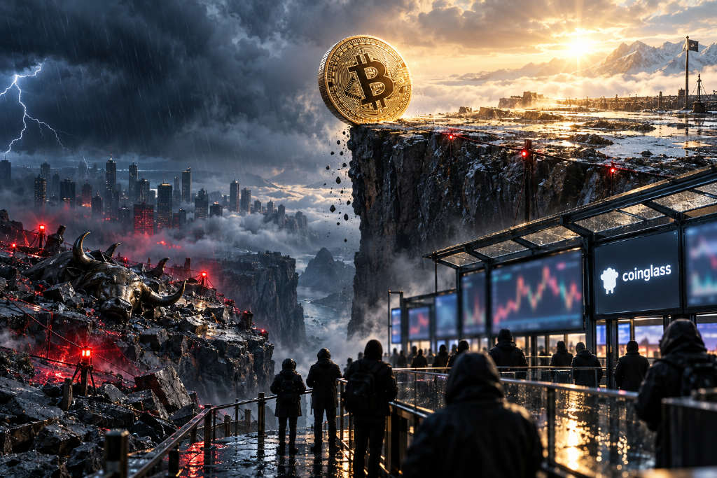 Coinglass:BTC跌破 76,566 美元或触发 15.72 亿美元多单清算