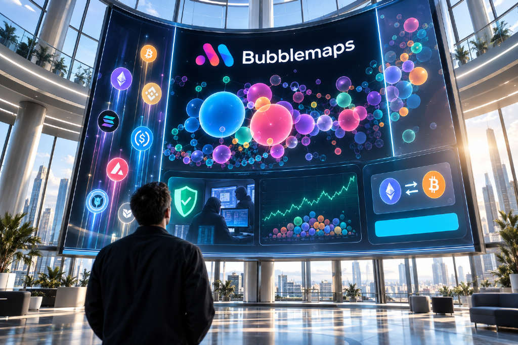 Bubblemaps 将于 9 月 15 日完成改版,新增热门代币流与内置兑换