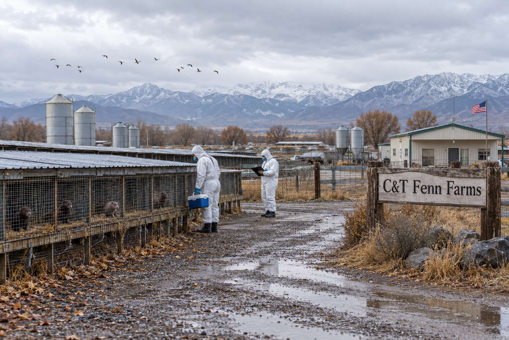 H5N1 spreads for more than two months at Utah mink farm, raising cross-species transmission concerns