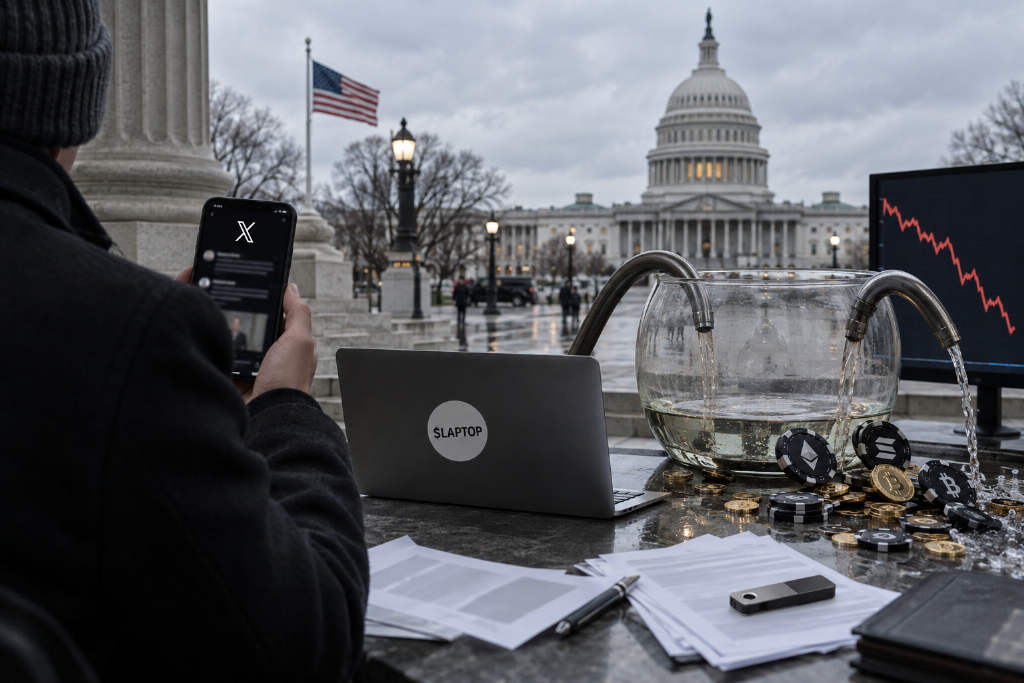 Hunter Biden releases $LAPTOP accounting report, blames market makers for liquidity pull