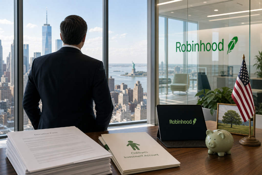 Robinhood Banking资产突破40亿美元 特朗普账户瞄准慈善捐赠