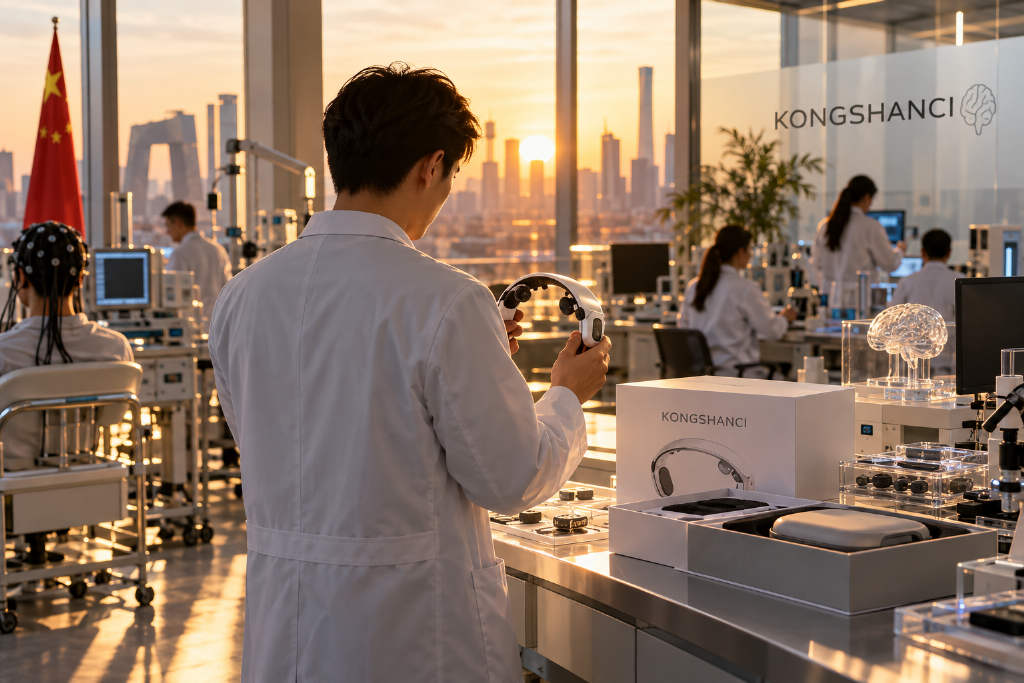 KongshanCi 联合创始人称公司正开发可穿戴脑设备