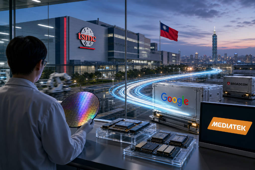 摩根大通称 Google TPU 订单转向联发科,博通份额承压