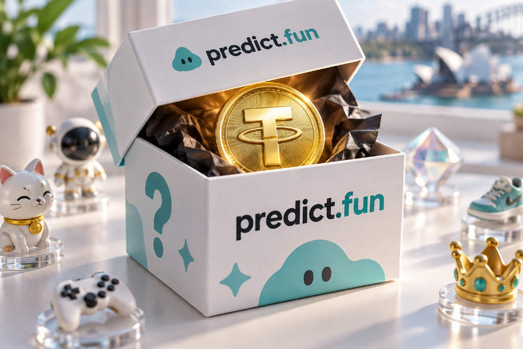 predict.fun推特殊盲盒,按物品发放固定USDT奖励