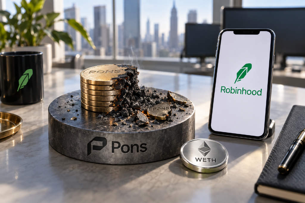 Pons:PONS 代币累计销毁量已占总供应量 31%