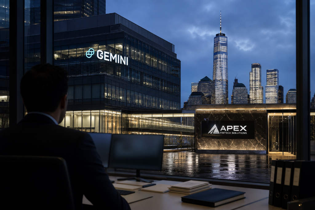 Gemini拟联手Apex分发受监管加密预测市场合约