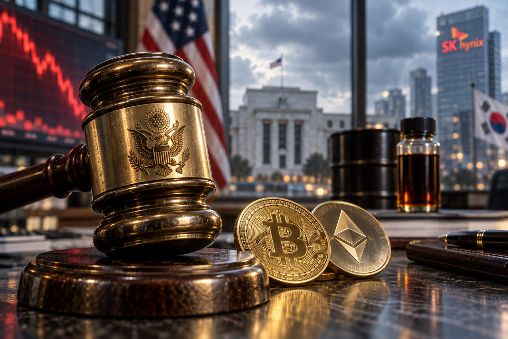 Bitcoin Edges Higher as U.S. Tech Stocks Slide on AI Slowdown Concerns, Oil Nears $107