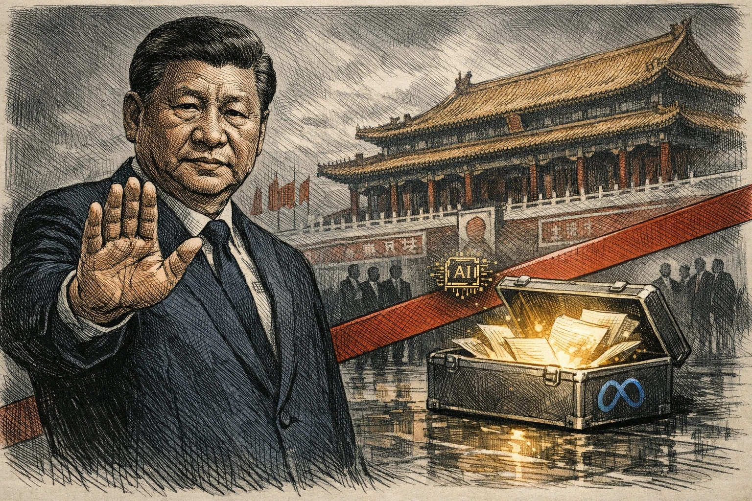 中国强令Meta撤销Manus收购:20亿美元交易成空,实为警告出海AI新创
