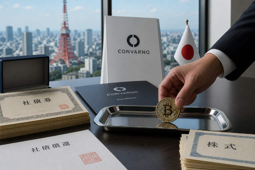 日本上市公司 Convarno 卖出比特币获 81 亿日元