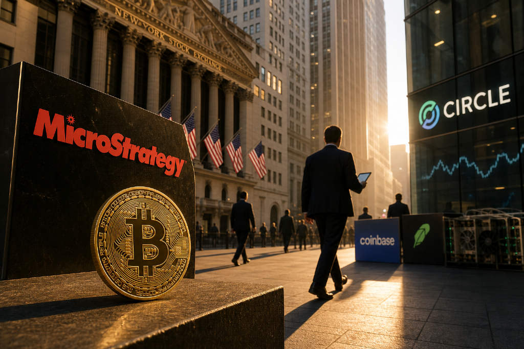 BTC 一周涨约 24%,加密概念股弹性分化加剧
