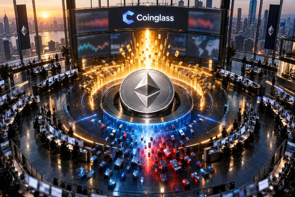 Coinglass:ETH 站上 2,537 美元或触发 8.62 亿美元空单清算