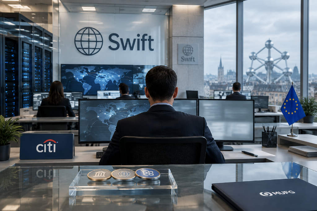Swift联合17家银行试运行区块链跨境汇款