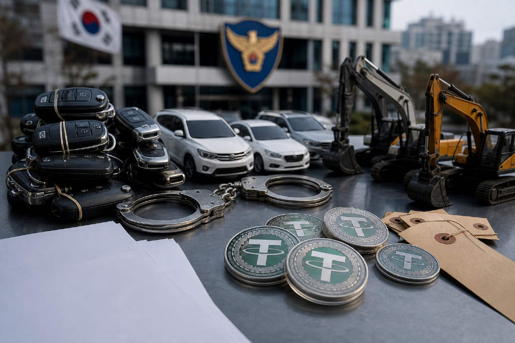 韩国警方逮捕4名乌兹别克斯坦人,涉向叙恐怖组织转账USDT购车