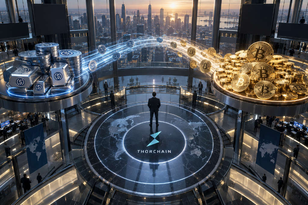 Whale bought 767.8 BTC through THORChain over two days at an average price of about $78,628