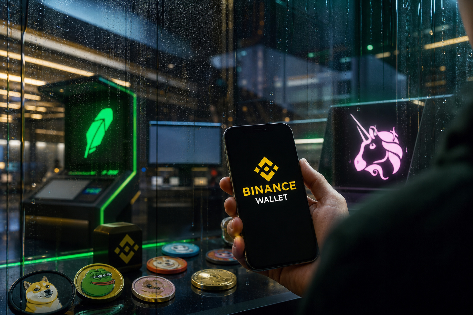 币安钱包Meme Rush支持Robinhood链新发射台PoolsTrade