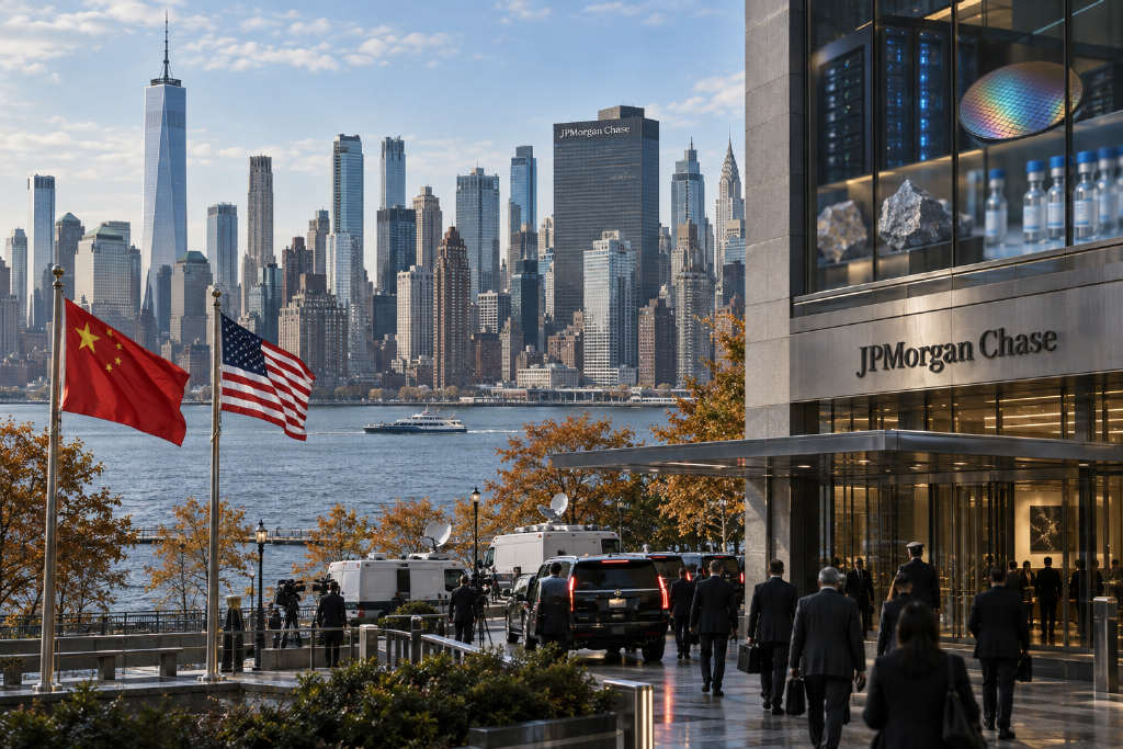 US-China trade talks open in New York, putting AI infrastructure and biotech names in focus