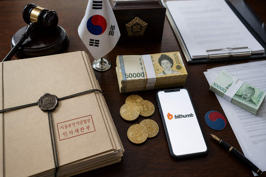韩国法院一审判决 Bithumb 误发比特币卖出款用户返还 1.94 亿韩元