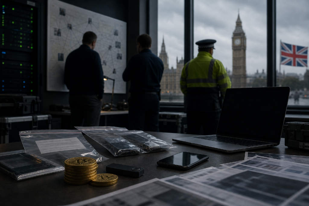 英国警方查获20.21枚比特币及相关资产,总值超140万美元