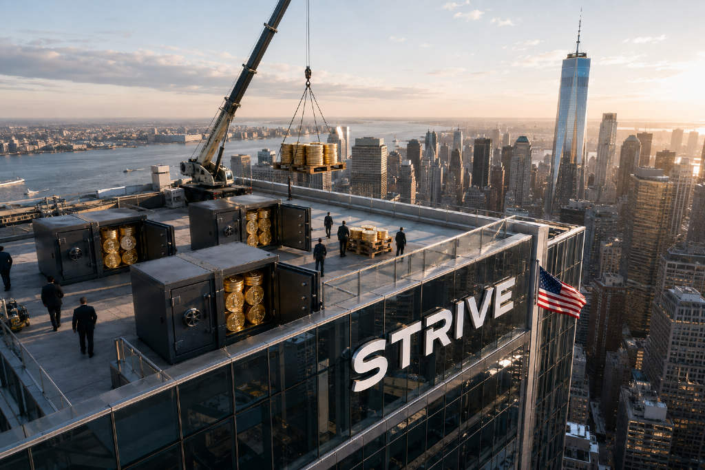 Strive CEO称公司或于2026年底跻身第二大上市比特币持有者