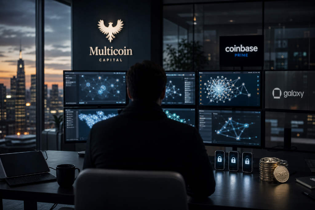 链上数据:3 个关联 Multicoin 钱包持有约 177.7 万枚 HYPE