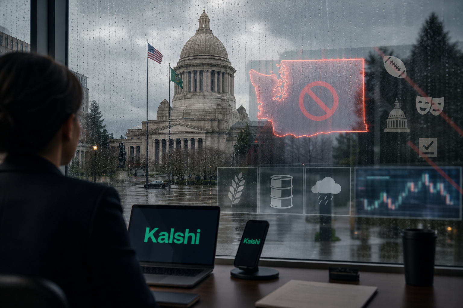 华盛顿州法院下令Kalshi停止提供大部分预测市场 9月2日前完成地理封锁